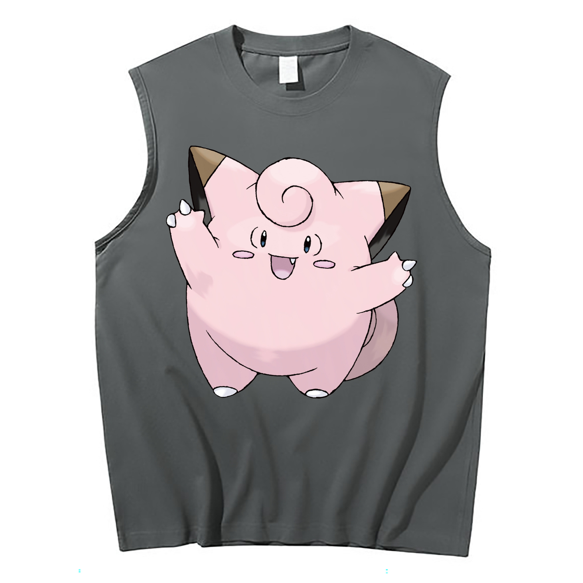 （画像用） ポケットモンスター Pokémon コットン100％タンクトップ（フロントプリント）